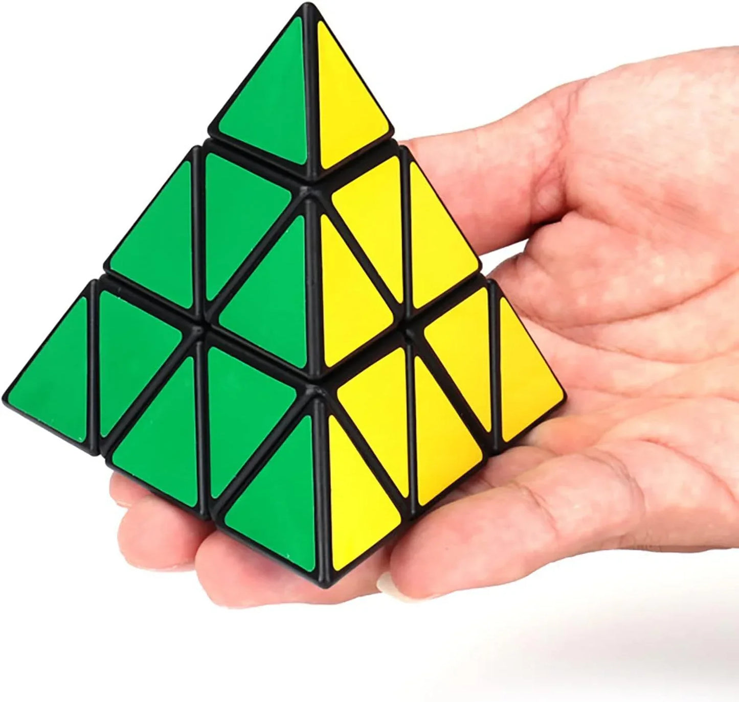 3x3 Triangle Speed Cube Pyramid Brain Teaser Puzzle Magic Educational Toy - Mekamart Australia