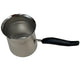 1.2L TURKISH COFFEE POT Milk Warmer Jug w Handle STAINLESS STEEL - Mekamart Australia