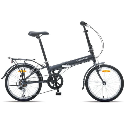 Progear Bikes Nomad Folding Bike 20" in Grey