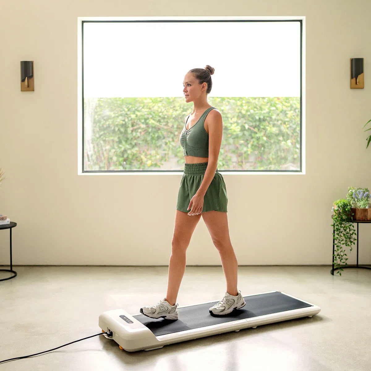 WalkingPad C2 Compact Folding Treadmill in White