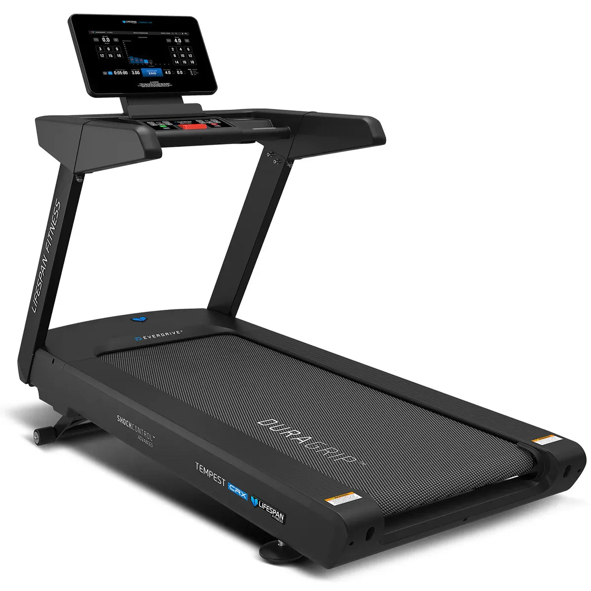 Lifespan Fitness Tempest CRX Commercial Smart Treadmill with 15.6" TFT Touch Display
