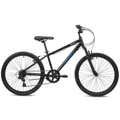 Progear DuraLite 24" Boys 7 Speed Bike - Obsidian