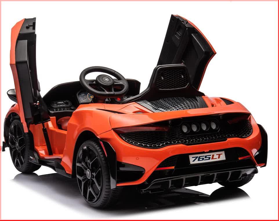 12V Licensed McLaren 765LT Kids Ride On Sports Electric Car - Mekamart Australia