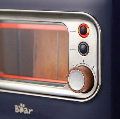 BEAR Double Slots Bread Toaster With Glass Window DSL-C02X1 - Mekamart Australia