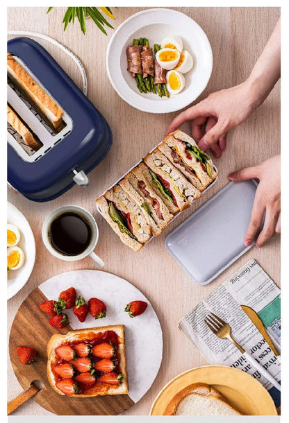 BEAR Double Slots Bread Toaster With Glass Window DSL-C02X1 - Mekamart Australia