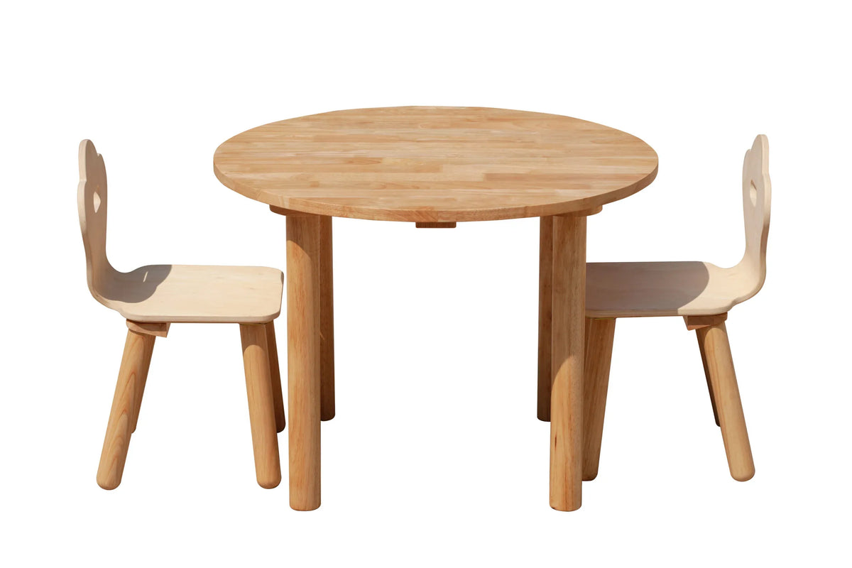 Classic Round table and 2 chairs - Mekamart Australia