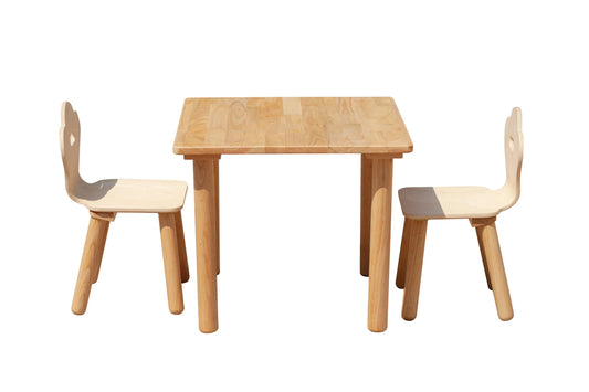 Classic Square table and 2 chairs - Mekamart Australia