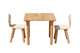 Classic Square table and 2 chairs - Mekamart Australia