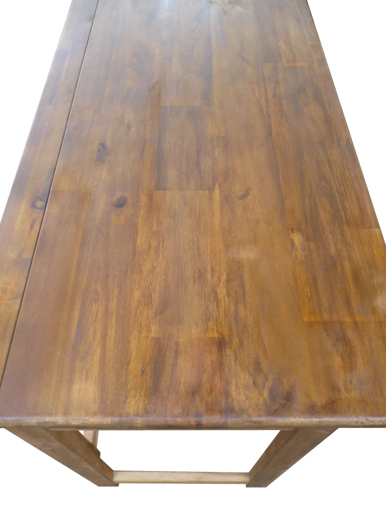 Hardwood Foldable Teen Desk Set (Acacia) - Mekamart Australia