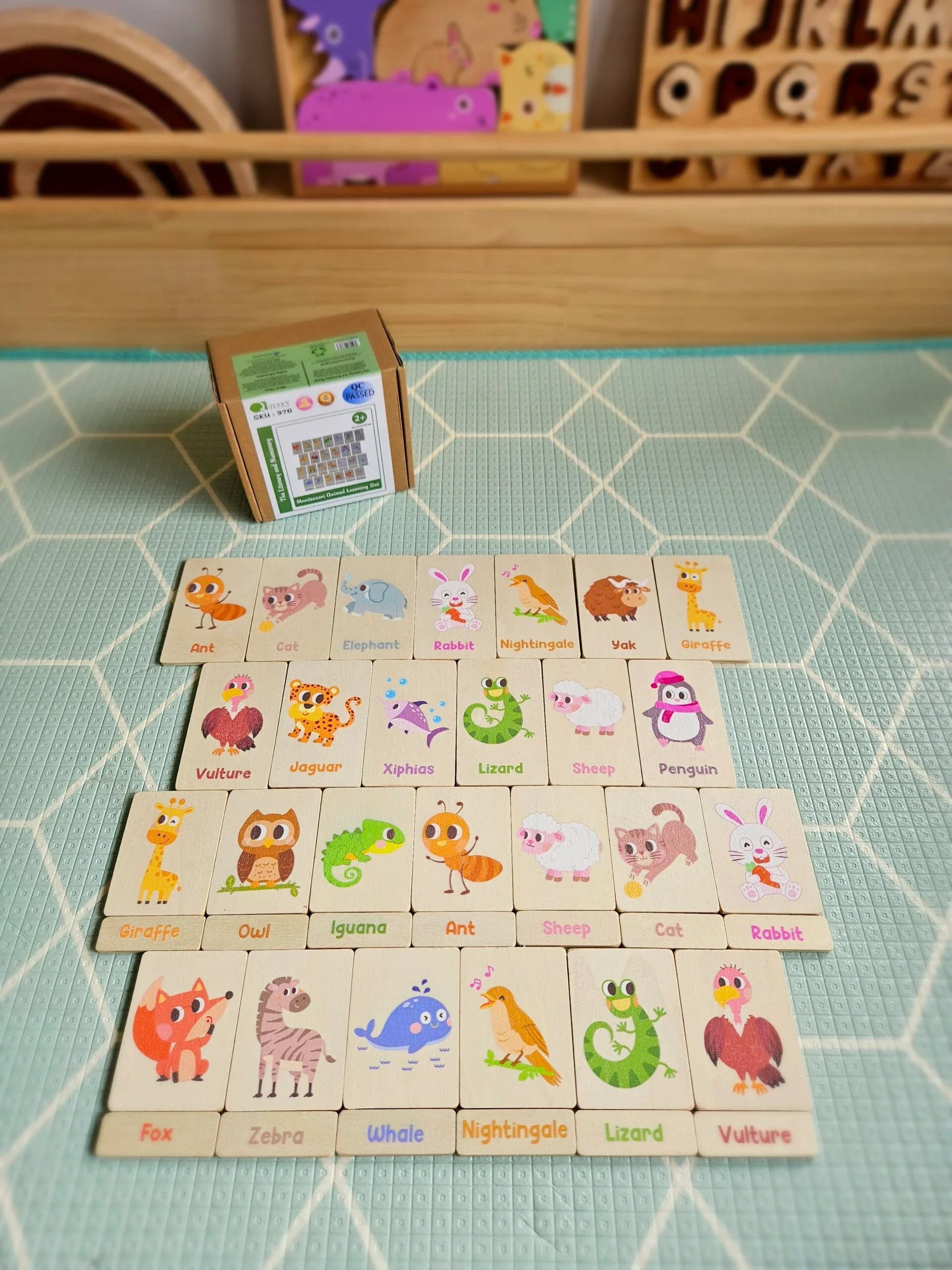 Montessori Animal Learning Set - Mekamart Australia