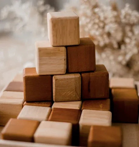 My First Natural Blocks 25 pcs - Mekamart Australia