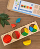Circle Fraction Puzzle - Mekamart Australia