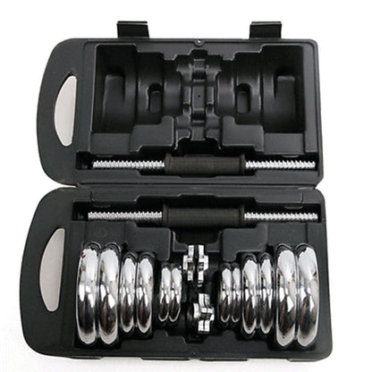 20KG York Dumbbell Set Weight Dumbbells Home Gym Fitness BarBell w/ Case