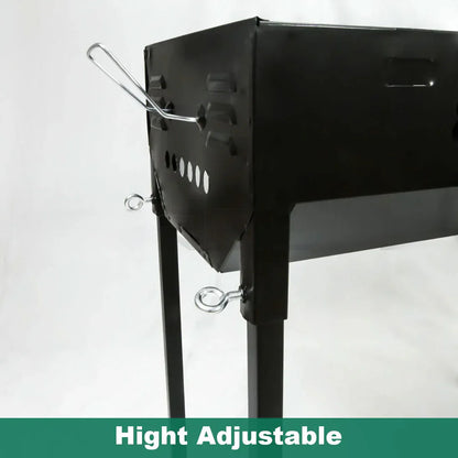 Large Portable Charcoal Outdoor BBQ Barbecue Grill Set - Mekamart Australia