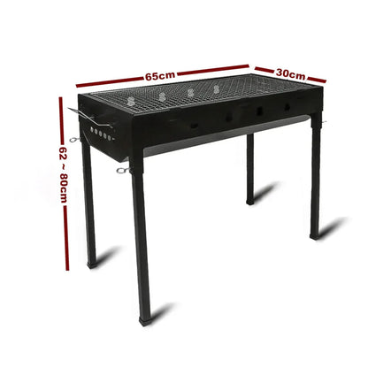 Large Portable Charcoal Outdoor BBQ Barbecue Grill Set - Mekamart Australia