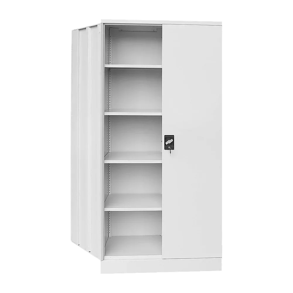 Two-Door Shelf Office Gym Filing Storage Locker Cabinet Safe - Mekamart Australia