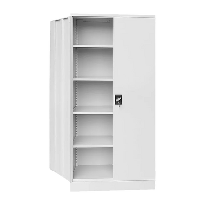 Two-Door Shelf Office Gym Filing Storage Locker Cabinet Safe - Mekamart Australia