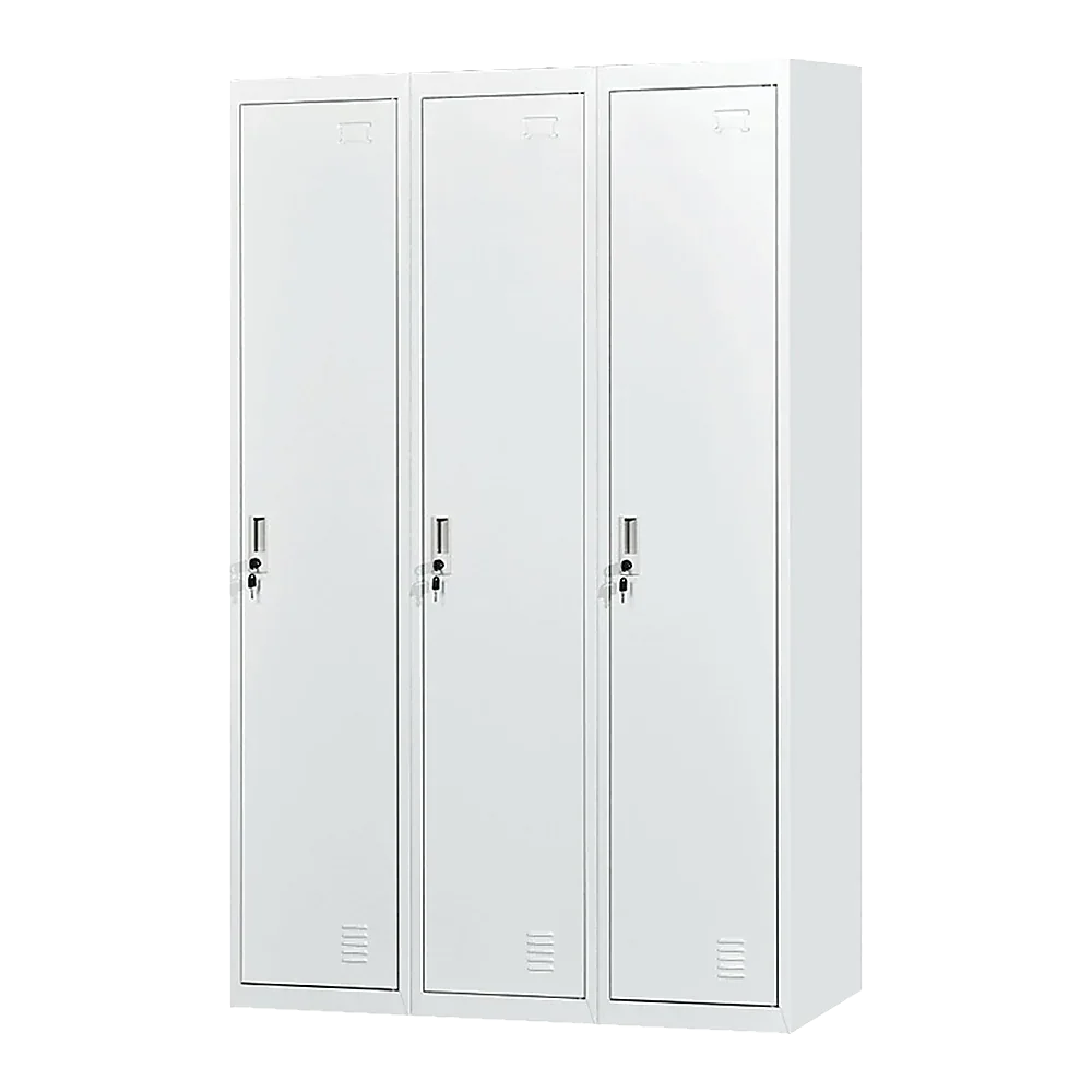 Three-Door Side by Side Office Gym Shed Storage Locker - Mekamart Australia