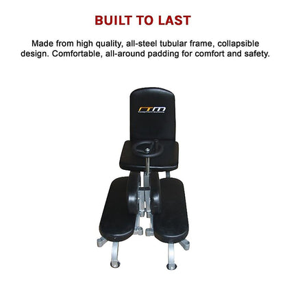 Leg Stretcher Machine – Martial Arts Karate Kick Boxing Flexibility Trainer