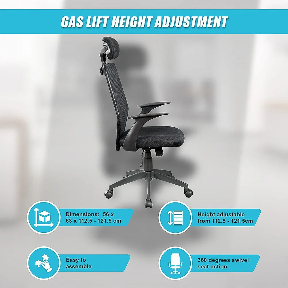 Ergonomic Mesh Office Chair - Mekamart Australia