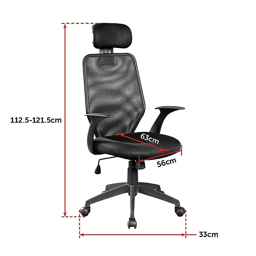 Ergonomic Mesh Office Chair - Mekamart Australia