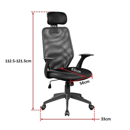 Ergonomic Mesh Office Chair - Mekamart Australia