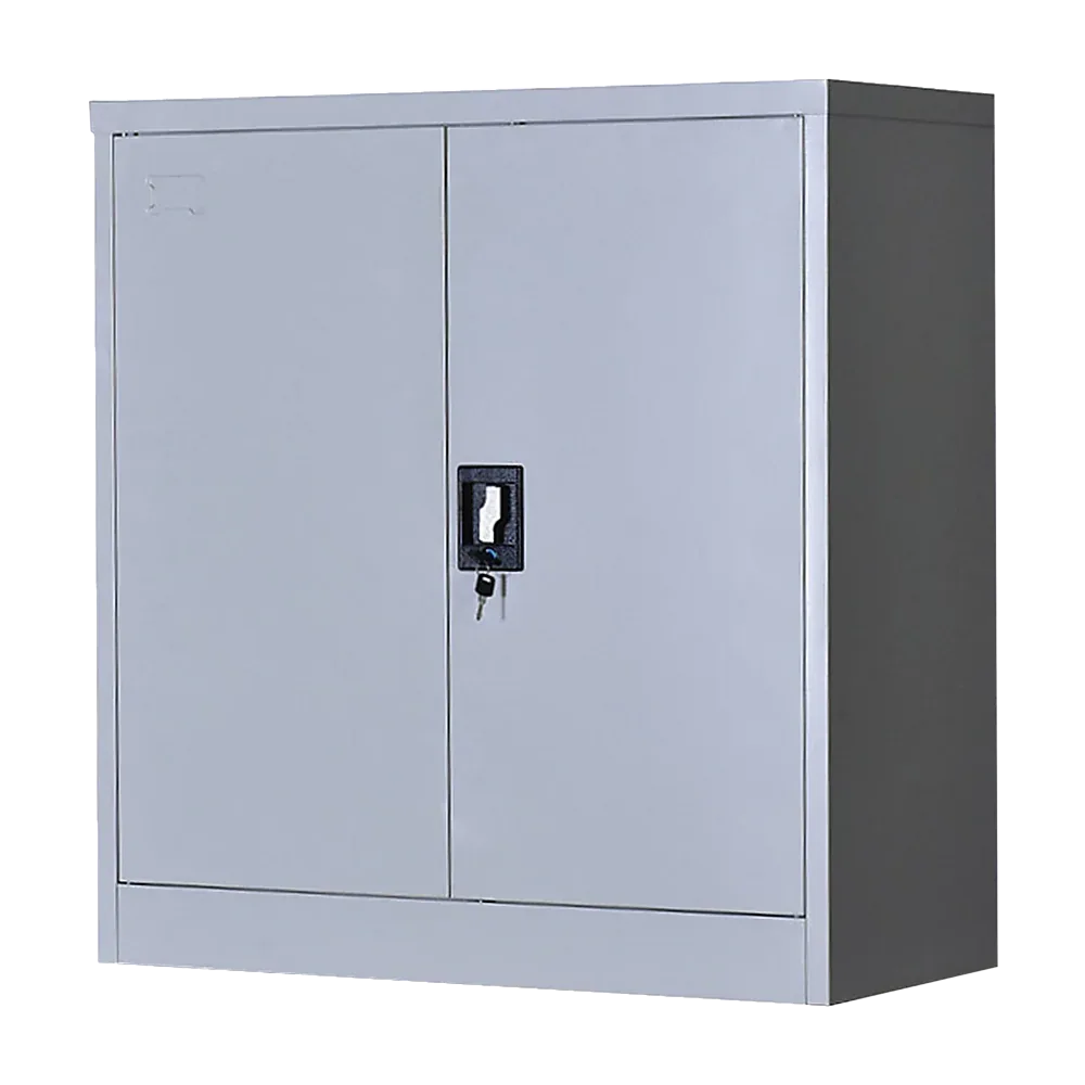 Two-Door Shelf Office Gym Filing Storage Locker Cabinet Safe - Mekamart Australia