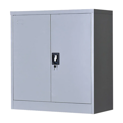 Two-Door Shelf Office Gym Filing Storage Locker Cabinet Safe - Mekamart Australia