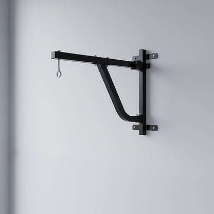 Boxing Punching Bag Wall Pivot Rack – Swivel Mount for Home Gym