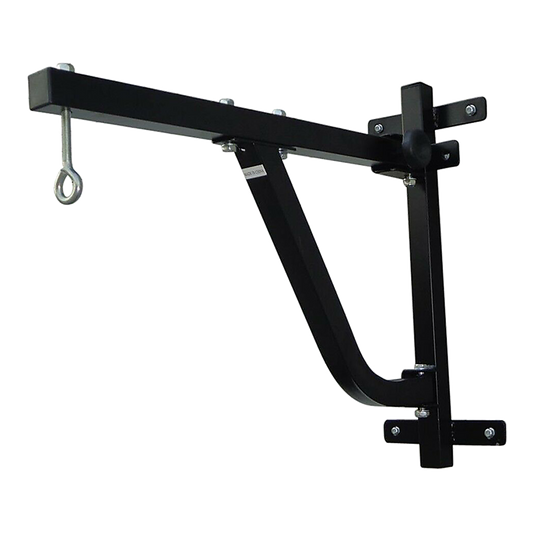 Boxing Punching Bag Wall Pivot Rack – Swivel Mount for Home Gym