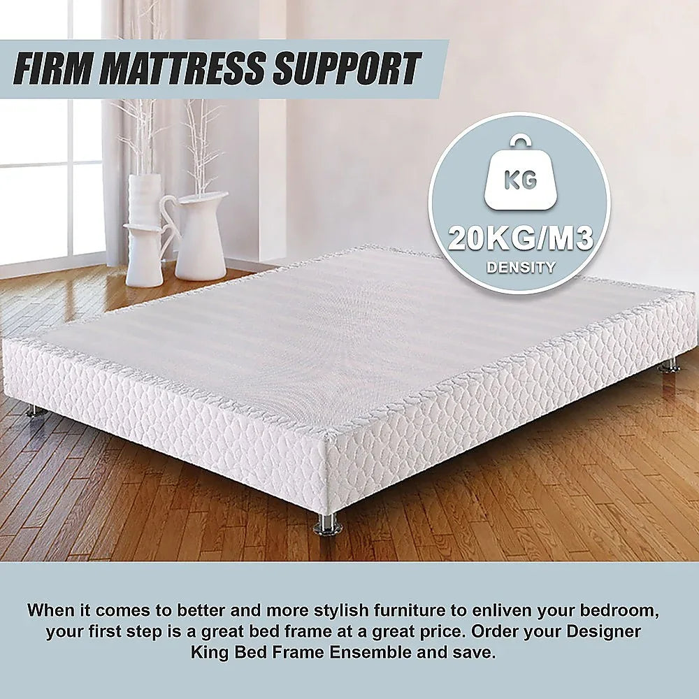 King Bed Ensemble Frame Base - Mekamart Australia