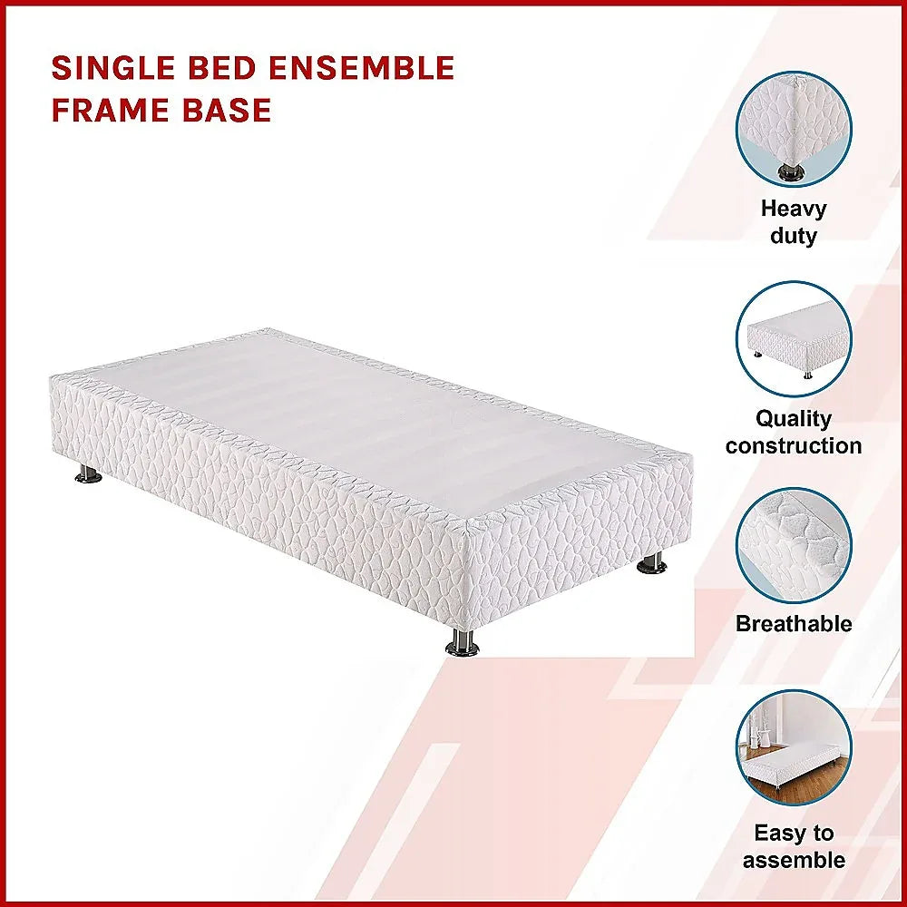Single Bed Ensemble Frame Base - Mekamart Australia