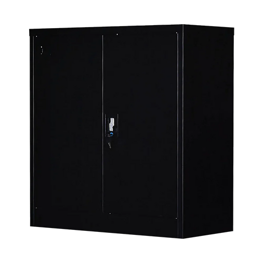 Two-Door Shelf Office Gym Filing Storage Locker Cabinet Safe - Mekamart Australia