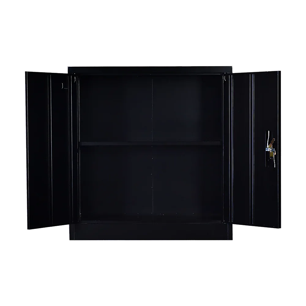 Two-Door Shelf Office Gym Filing Storage Locker Cabinet Safe - Mekamart Australia