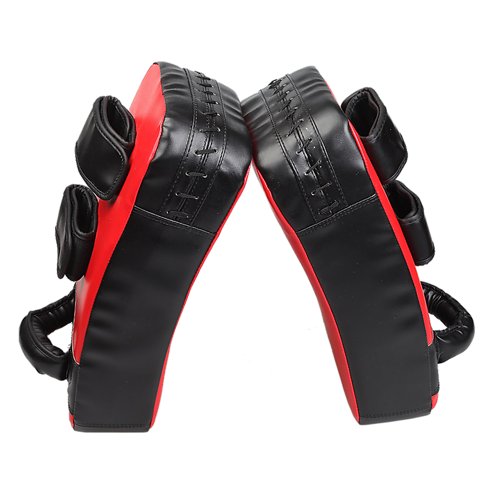 2 x Thai Boxing Punch Focus Pad Mitts Training Strike Shields Set