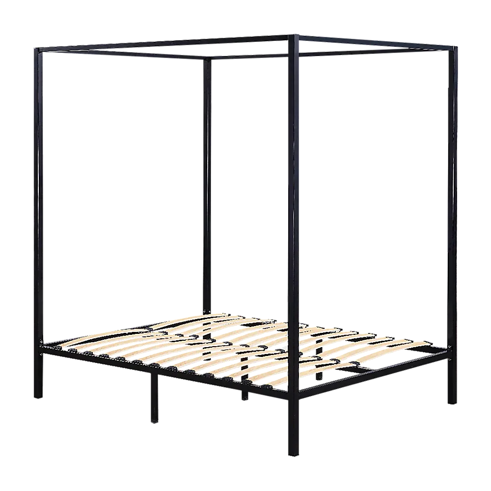 4 Four Poster Double Bed Frame - Mekamart Australia