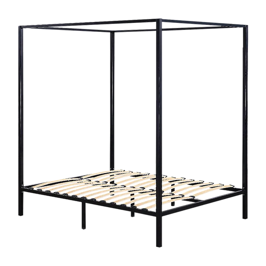 4 Four Poster Double Bed Frame - Mekamart Australia