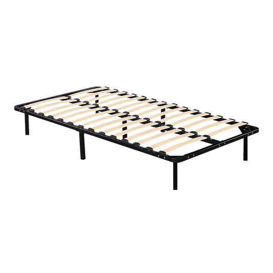 King Single Metal Bed Frame - Bedroom Furniture - Mekamart Australia