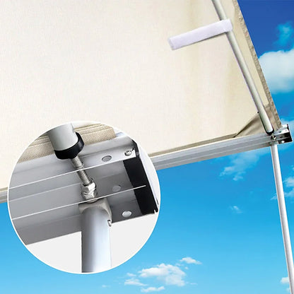 1.4m x 2m Car Side Awning Roof - Mekamart Australia