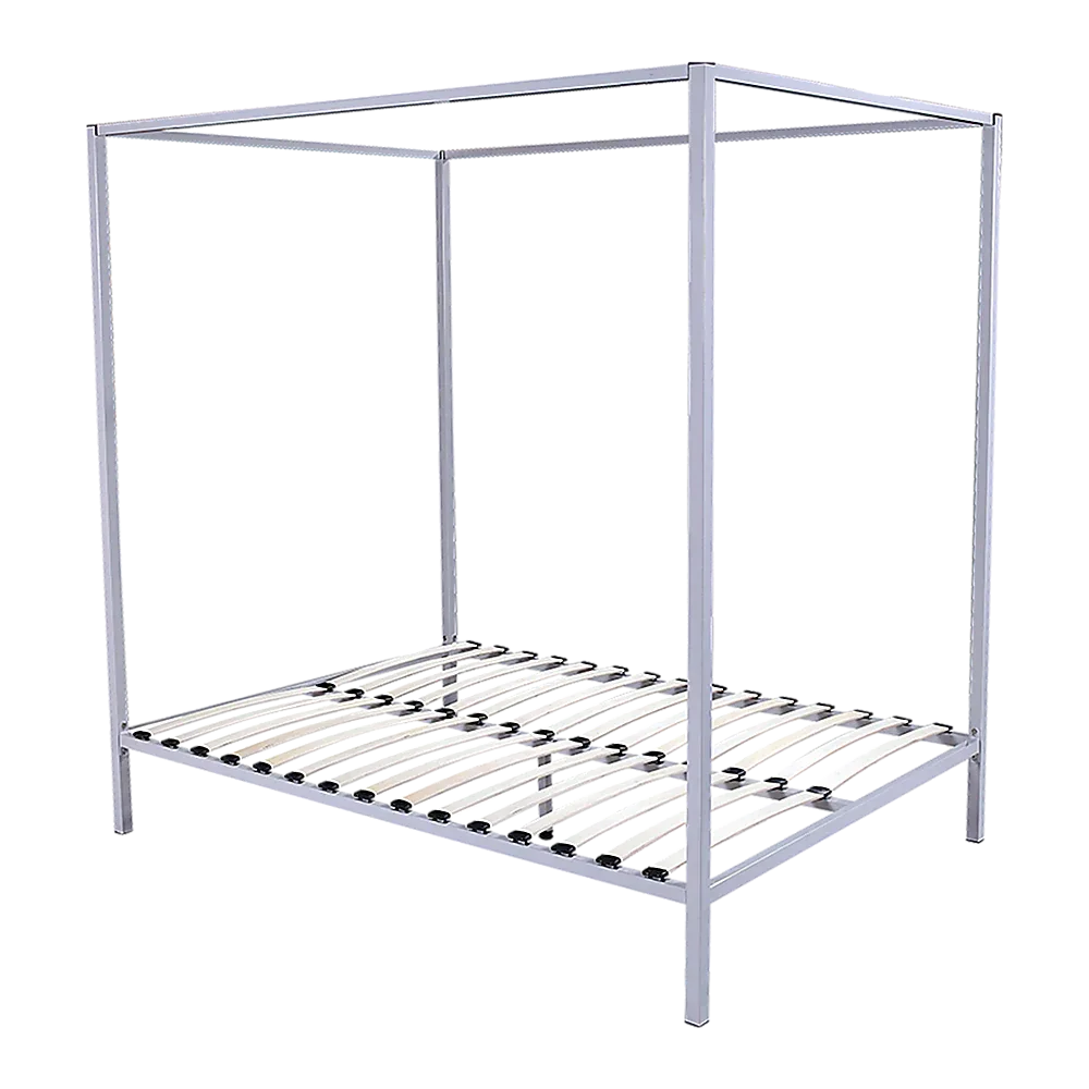 4 Four Poster Queen Bed Frame - Mekamart Australia
