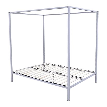 4 Four Poster Queen Bed Frame - Mekamart Australia