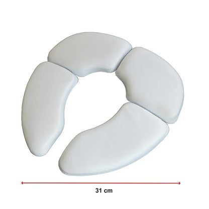 Kids Baby Toddler Travel Folding Padded Potty Seat Cushion Toilet Training - Mekamart Australia