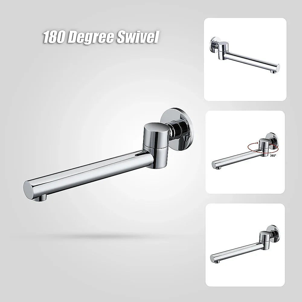 240mm Brass Bath Safety Spout Swivel - Mekamart Australia