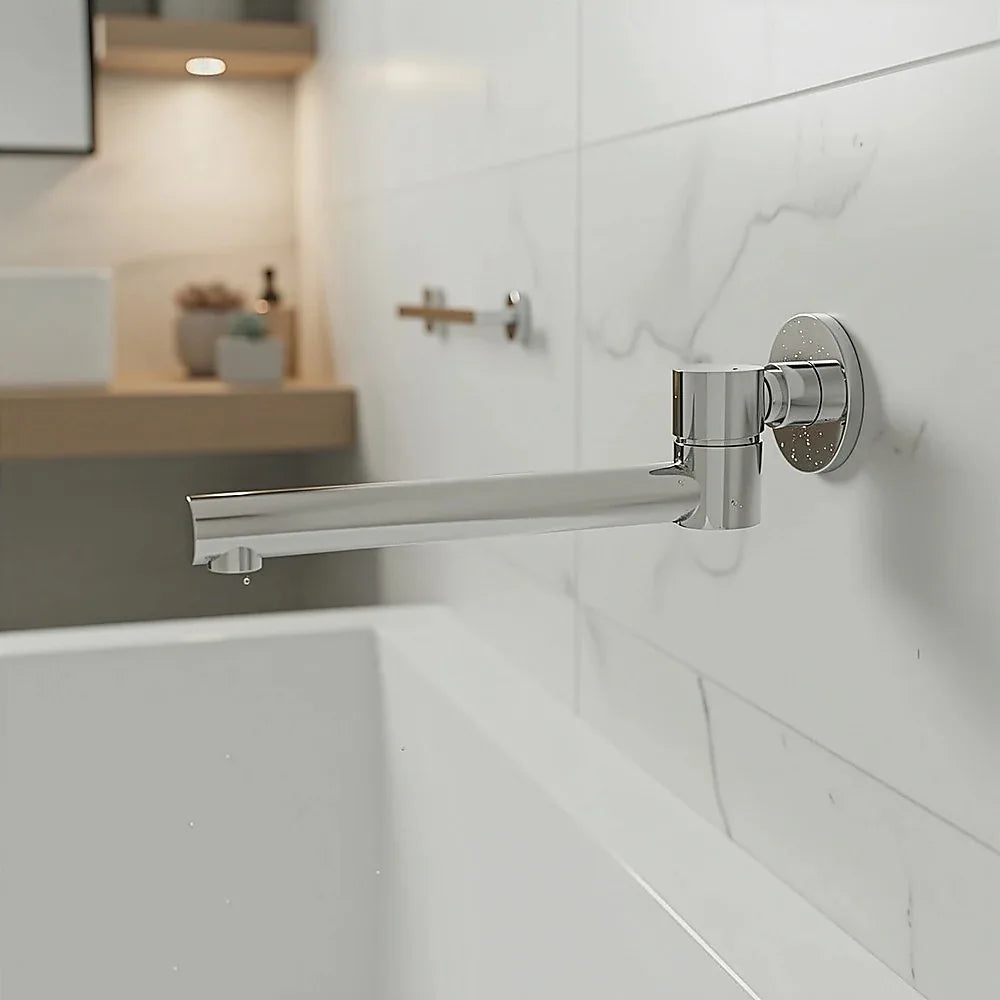 240mm Brass Bath Safety Spout Swivel - Mekamart Australia