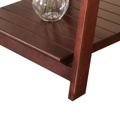 5 Tier Wooden Ladder Shelf Stand Storage Book Shelves Shelving Display Rack - Mekamart Australia