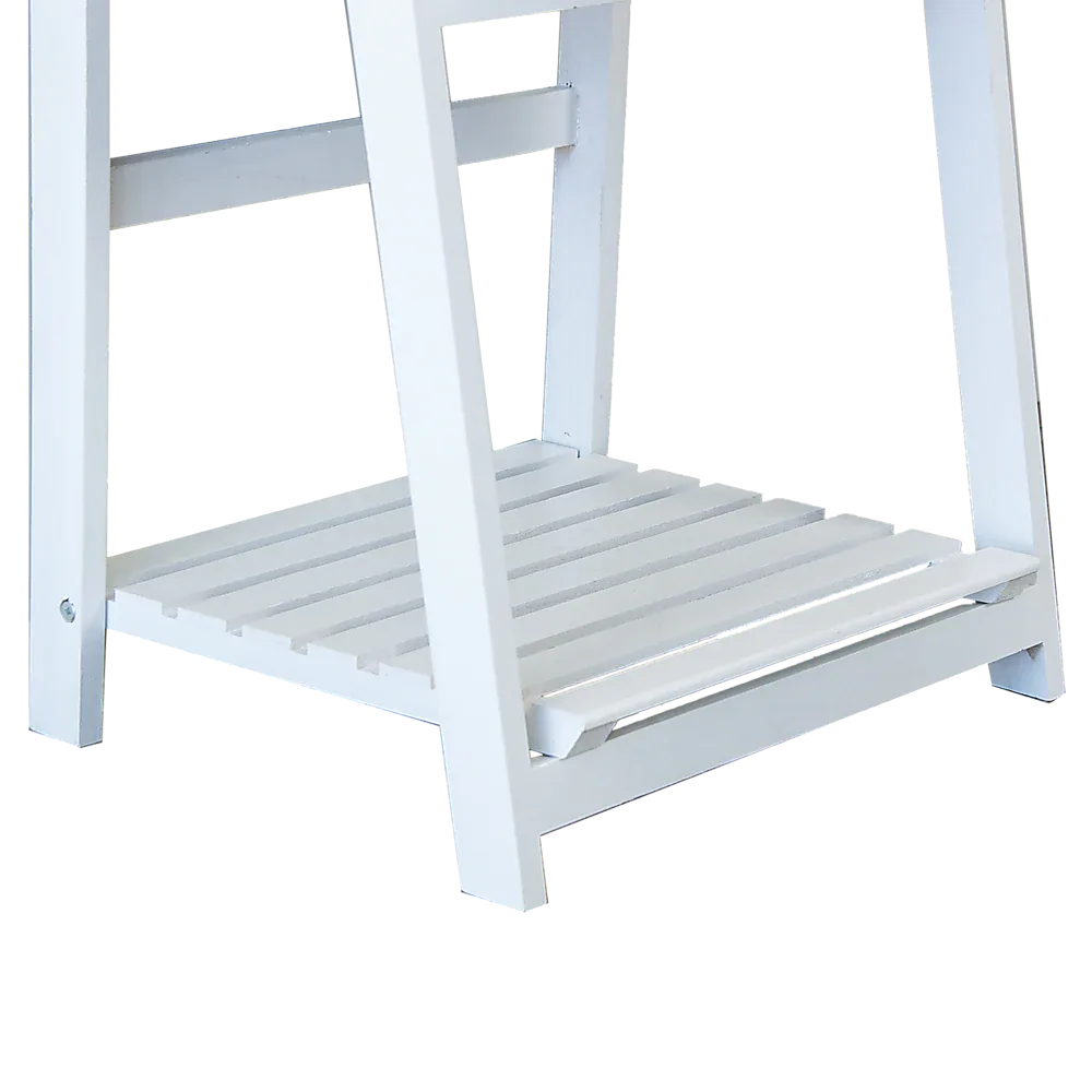 5 Tier Wooden Ladder Shelf Stand Storage Book Shelves Shelving Display Rack - Mekamart Australia