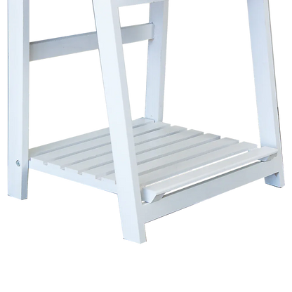 5 Tier Wooden Ladder Shelf Stand Storage Book Shelves Shelving Display Rack - Mekamart Australia