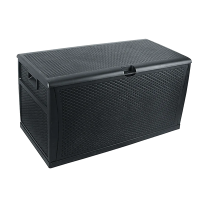 Patio Deck Box Outdoor Storage Plastic Bench Box 450 Litre - Mekamart Australia