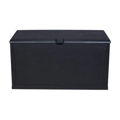 Patio Deck Box Outdoor Storage Plastic Bench Box 450 Litre - Mekamart Australia