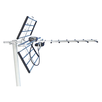 Digital TV Outdoor Antenna Aerial UHF VHF FM AUSTRALIAN Signal Amplifier Booster - Mekamart Australia